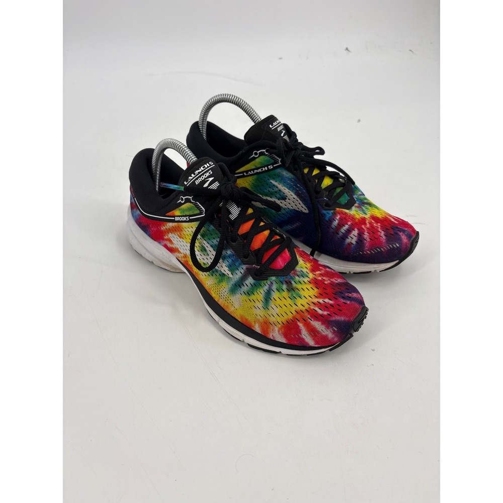 Brooks Launch 5 Marathon Series Tie Dye Running Shoes Womens 9.5